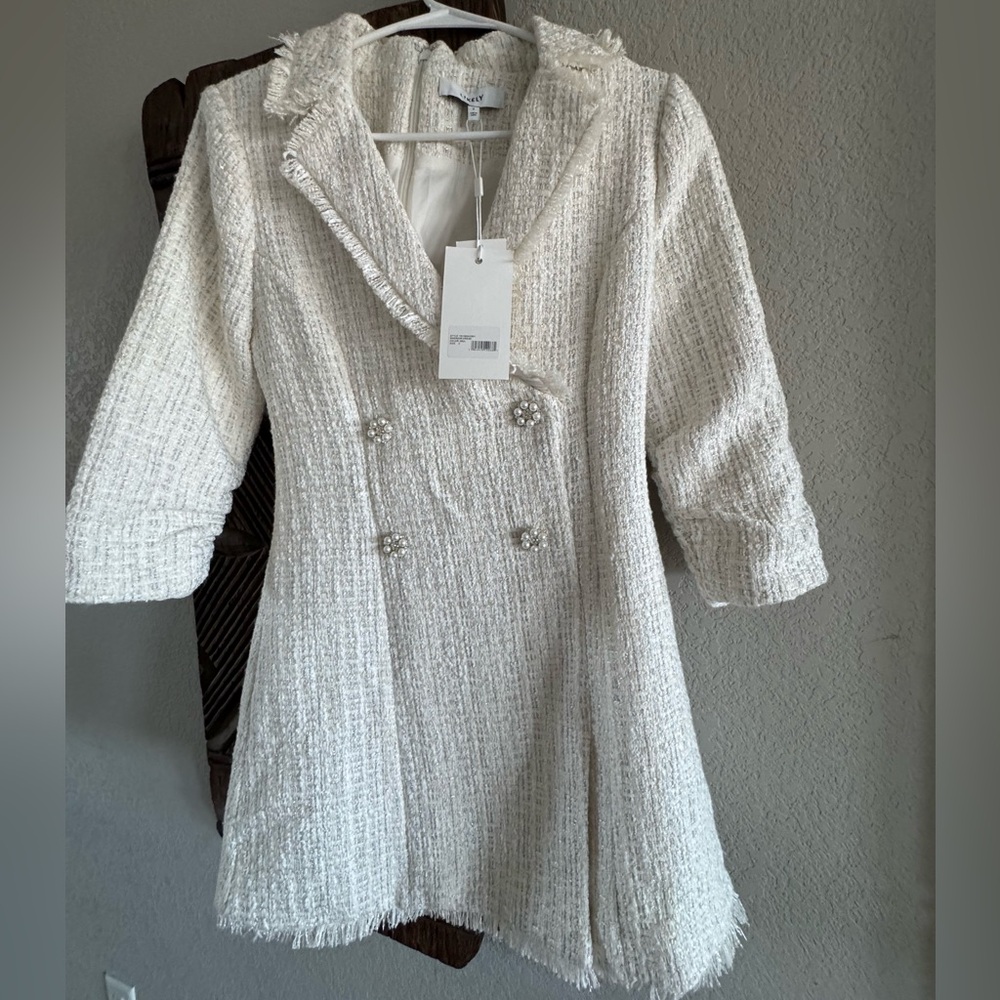 BNWT Likely Emerson Tweed Blazer Dress